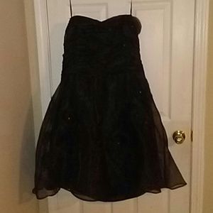 City Chic strapless formal dress